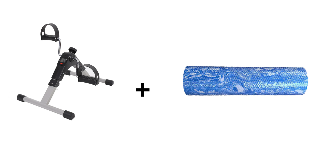 Mini Bike + Foam Roller Combo
